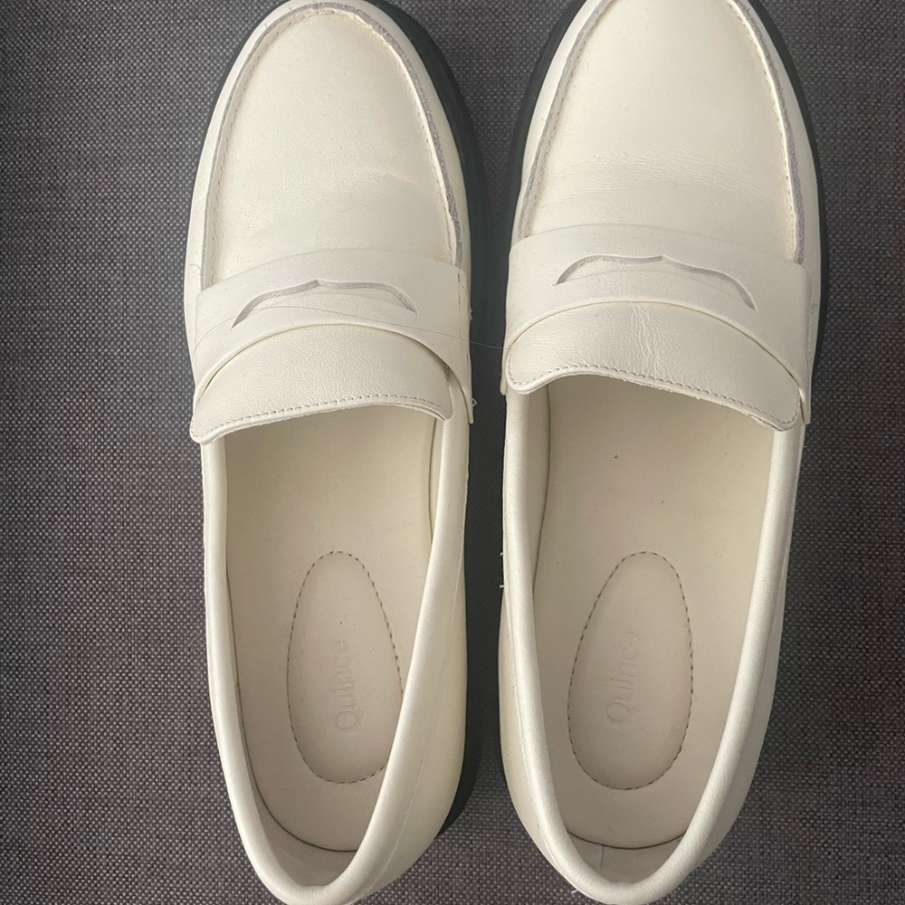 White Loafers